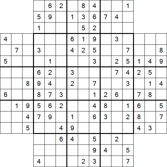 Flower Sudoku - Medium