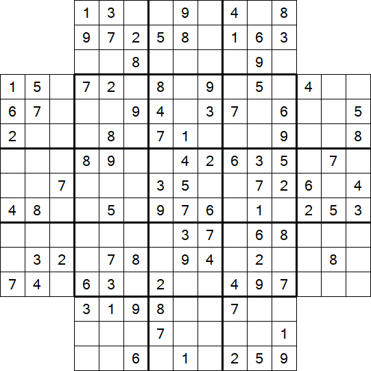 Flower Sudoku - Medium