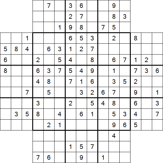 Flower Sudoku - Medium