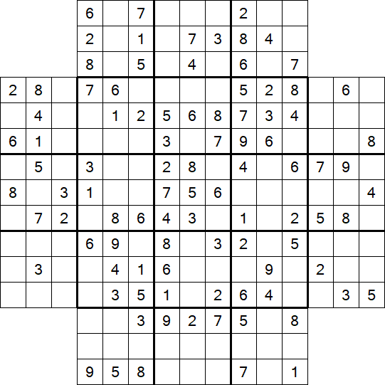 Flower Sudoku - Medium