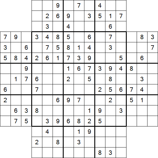 Flower Sudoku - Medium
