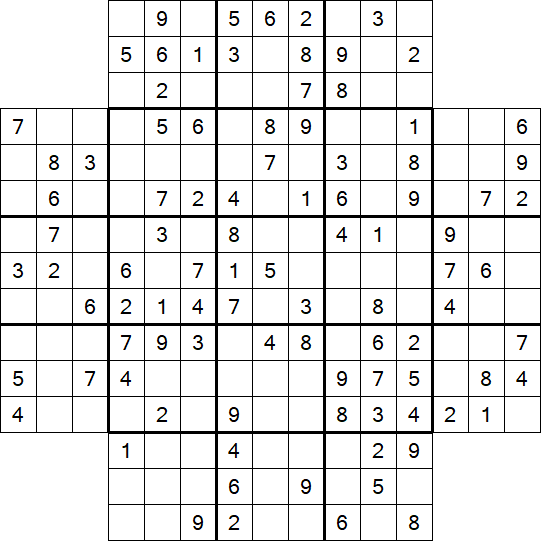 Flower Sudoku - Medium