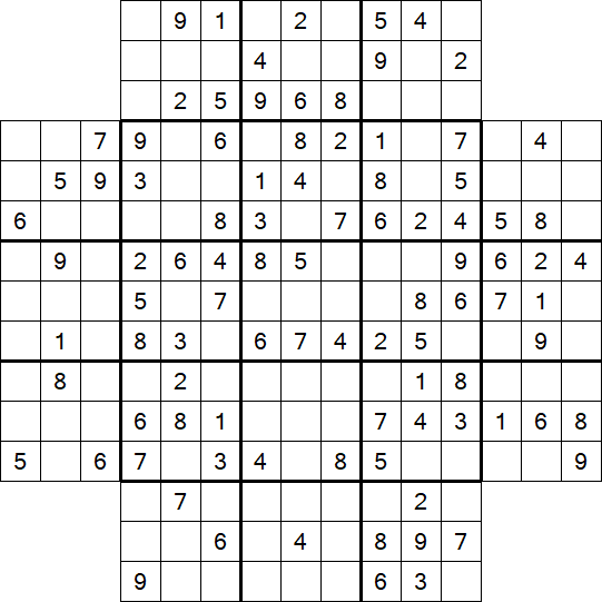 Flower Sudoku - Medium