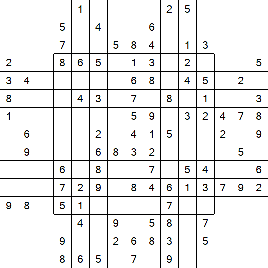 Flower Sudoku - Medium