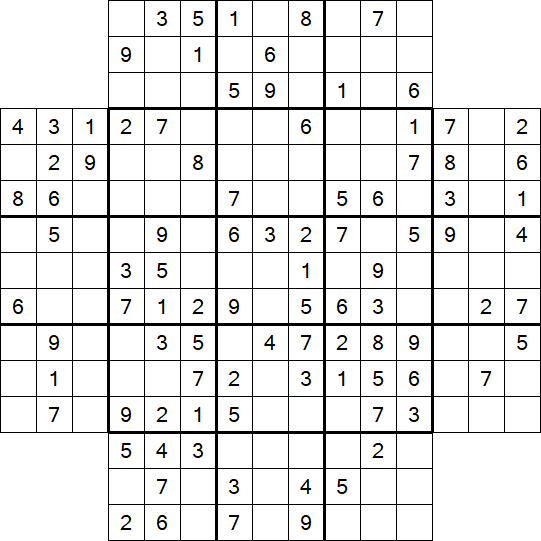 Flower Sudoku - Medium