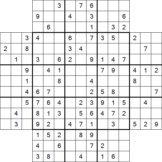 Flower Sudoku - Medium