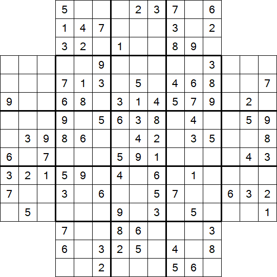 Flower Sudoku - Medium