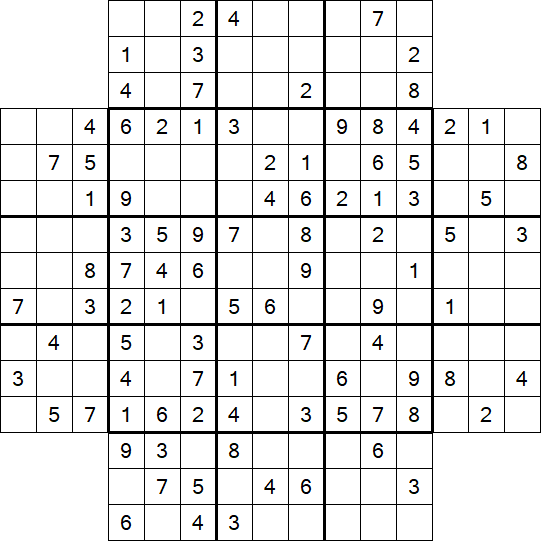 Flower Sudoku - Medium