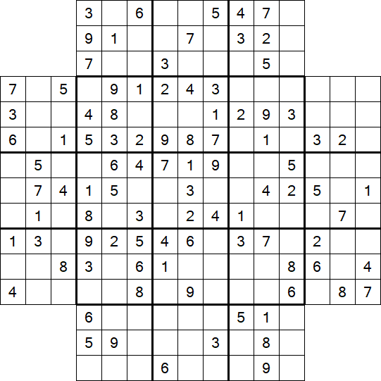 Flower Sudoku - Medium