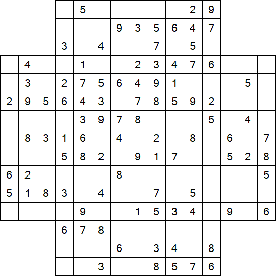 Flower Sudoku - Medium