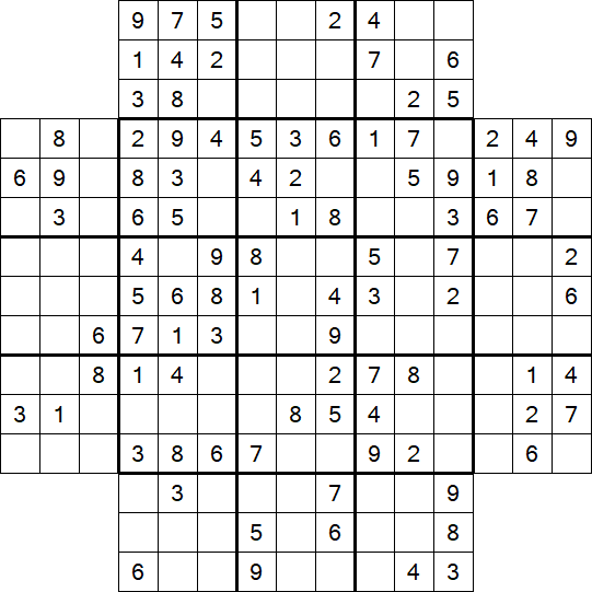 Flower Sudoku - Medium