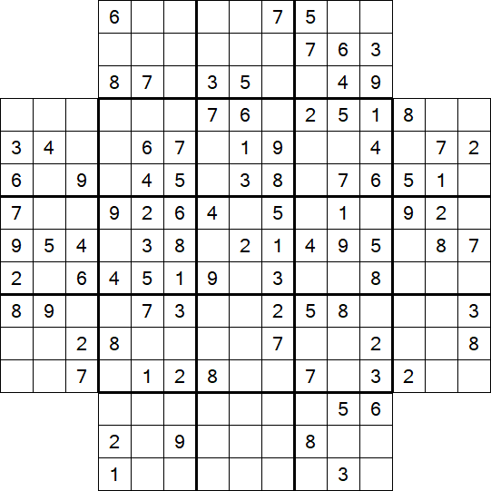 Flower Sudoku - Medium