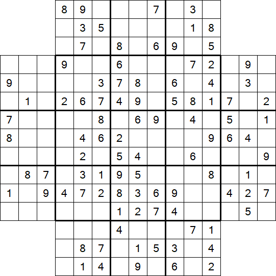 Flower Sudoku - Medium