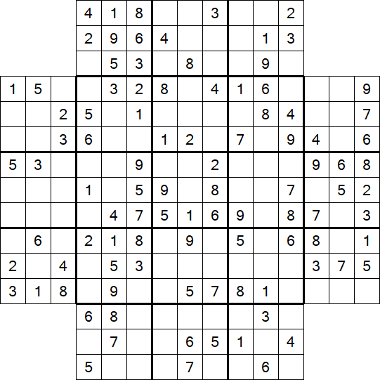 Flower Sudoku - Medium