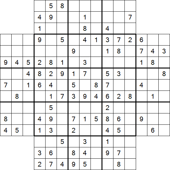 Flower Sudoku - Medium