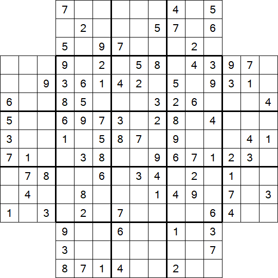 Flower Sudoku - Médio