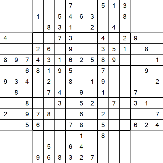 Flower Sudoku - Médio