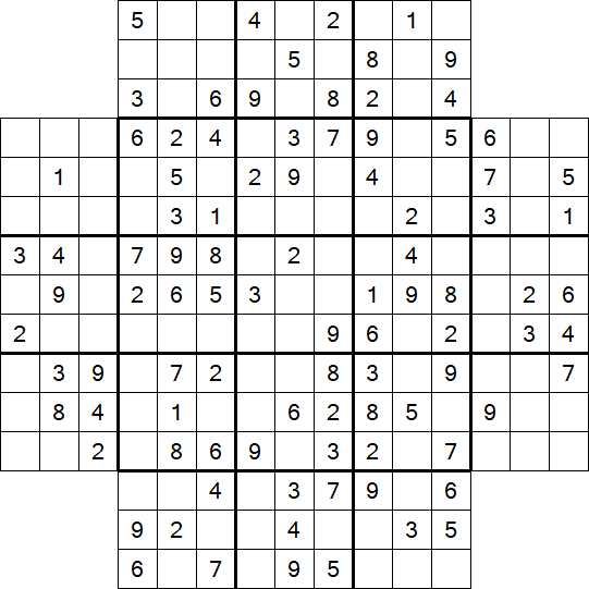 Flower Sudoku - Medium