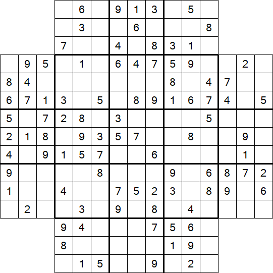 Flower Sudoku - Medium