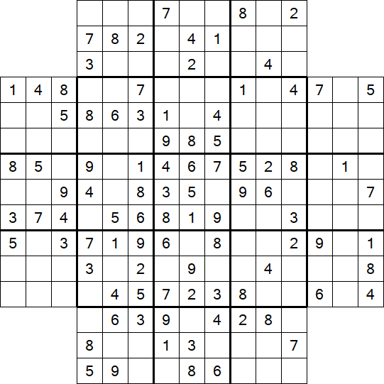 Flower Sudoku - Medium