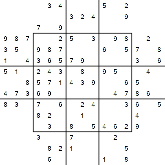 Flower Sudoku - Medium