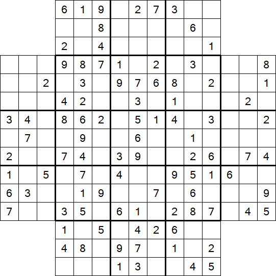 Flower Sudoku - Medium