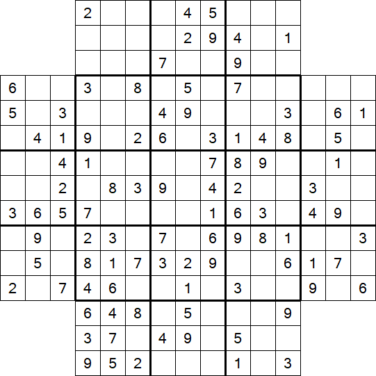 Flower Sudoku - Medium