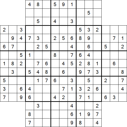 Flower Sudoku - Medium