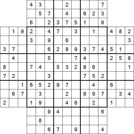 Flower Sudoku - Medium