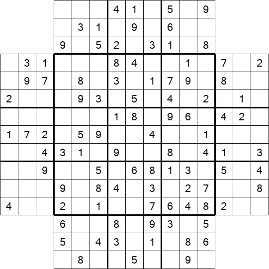 Flower Sudoku - Medium