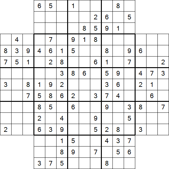 Flower Sudoku - Medium