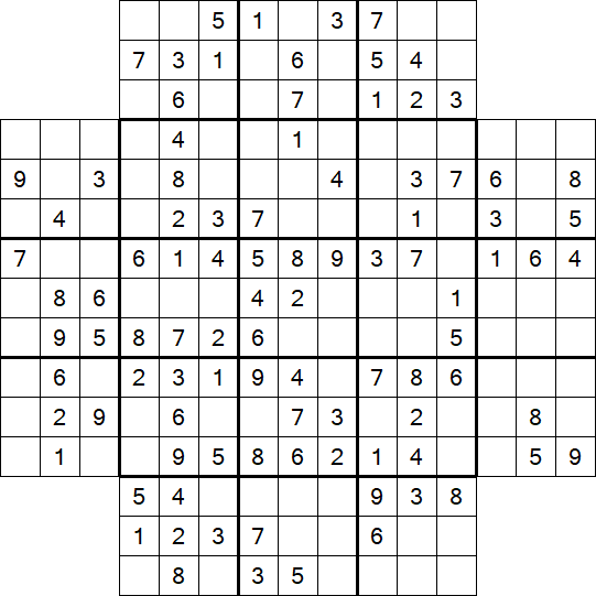 Flower Sudoku - Medium