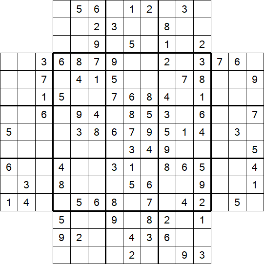 Flower Sudoku - Medium