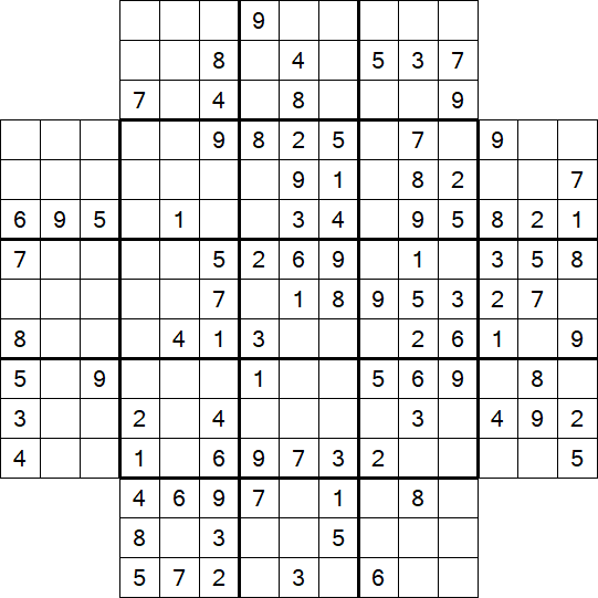 Flower Sudoku - Medium