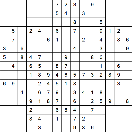 Flower Sudoku - Medium