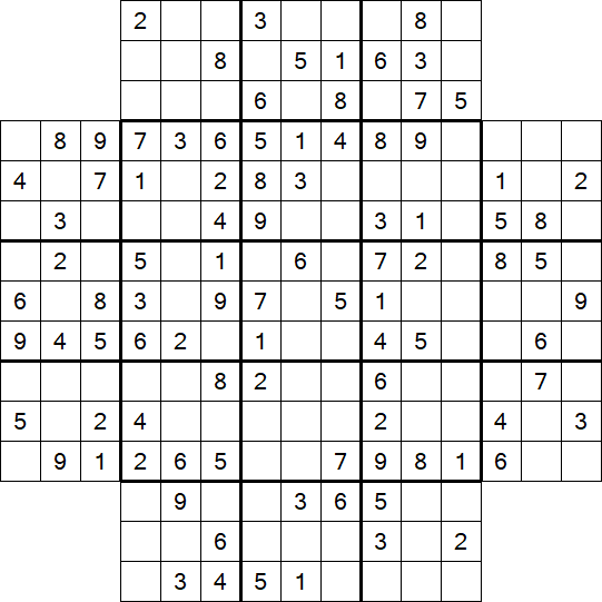 Flower Sudoku - Medium