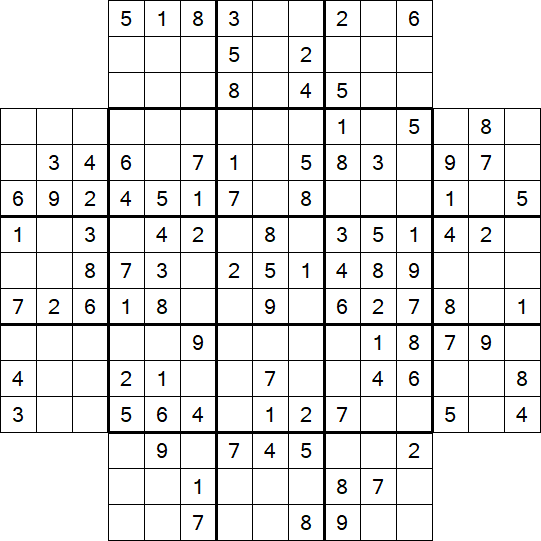 Flower Sudoku - Medium