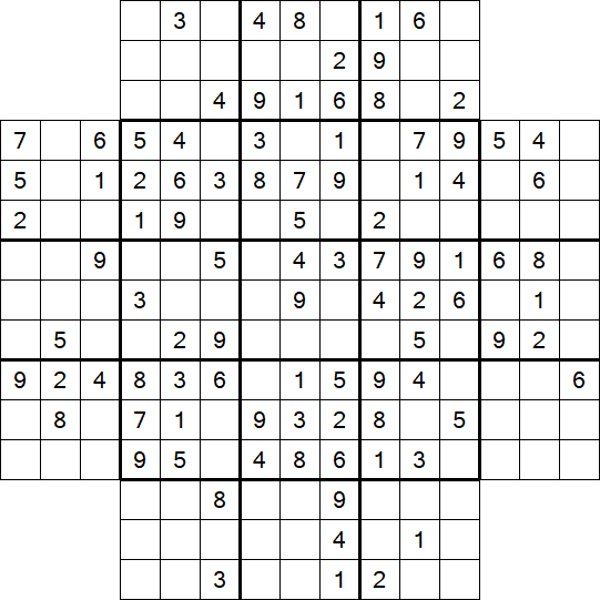 Flower Sudoku - Medium