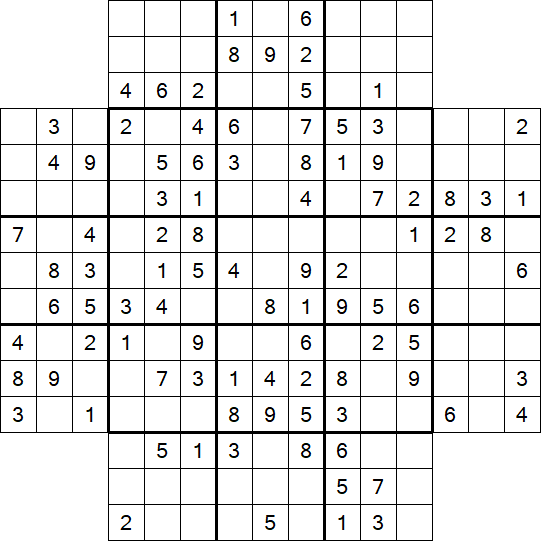Flower Sudoku - Medium