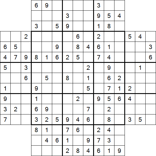 Flower Sudoku - Medium