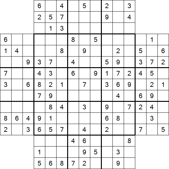 Flower Sudoku - Medium