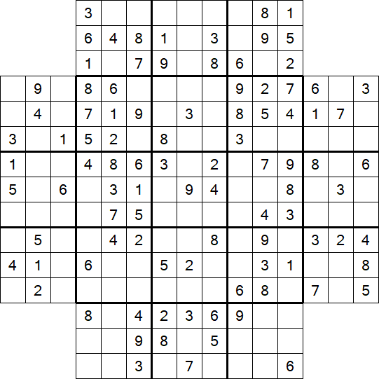 Flower Sudoku - Medium