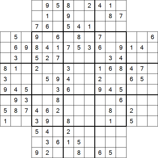 Flower Sudoku - Medium