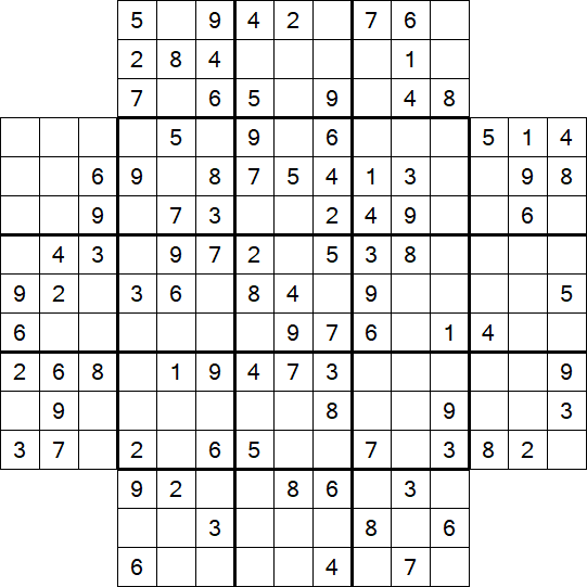 Flower Sudoku - Medium