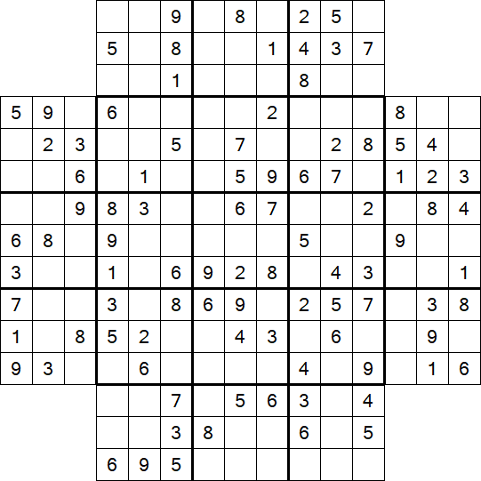 Flower Sudoku - Medium