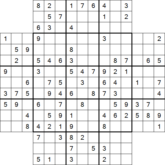 Flower Sudoku - Medium