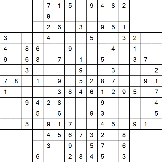 Flower Sudoku - Medium