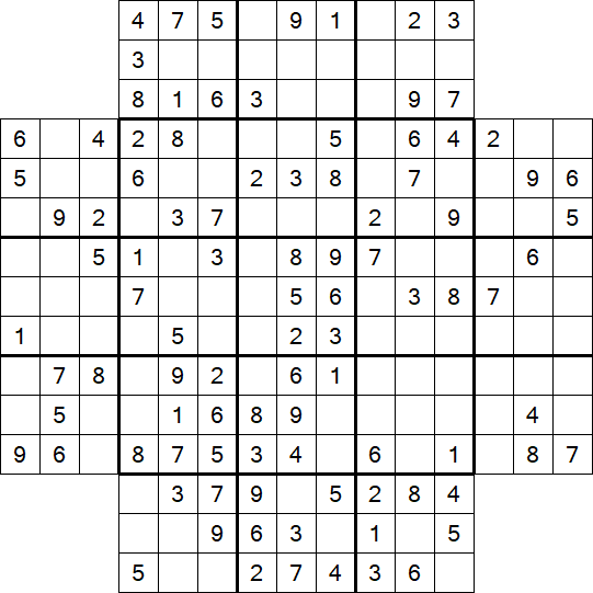 Flower Sudoku - Medium