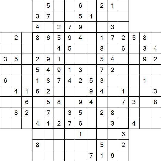 Flower Sudoku - Medium