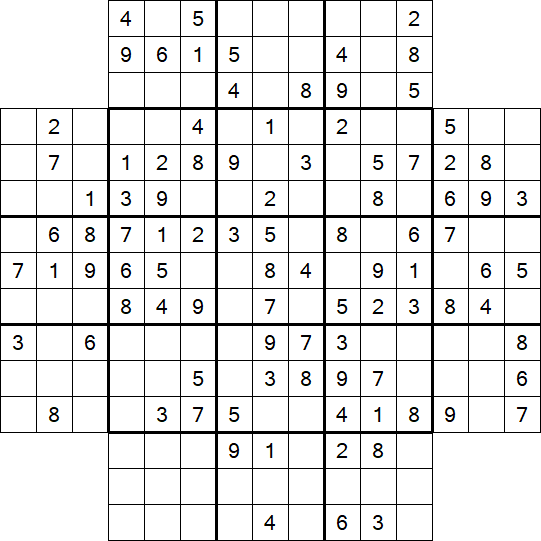 Flower Sudoku - Medium